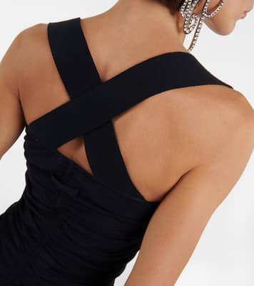 Ruched mesh bustier minidress | Jean Paul Gaultier