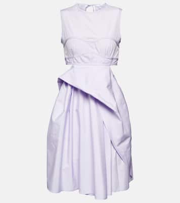 Seero cutout cotton minidress | Cecilie Bahnsen