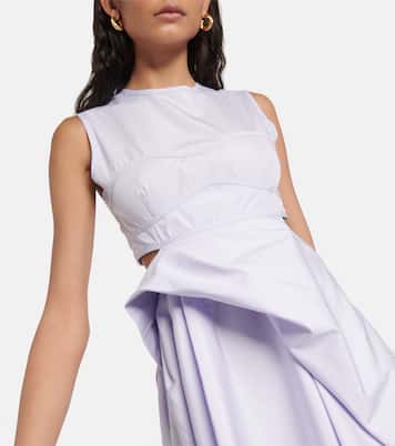 Seero cutout cotton minidress | Cecilie Bahnsen