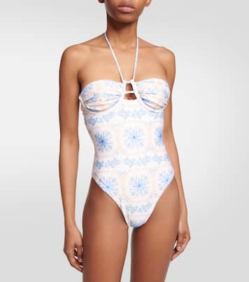 Bedruckter Badeanzug Sandalo Chivas | Agua by Agua Bendita