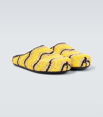 x No Vacancy Inn woven mules | Marni