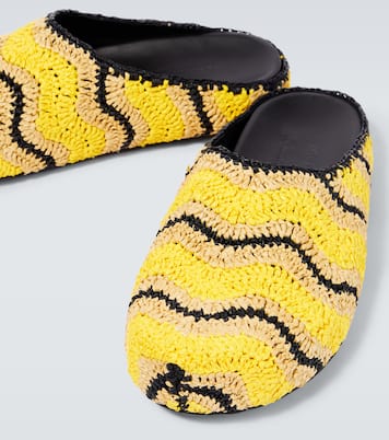 x No Vacancy Inn woven mules | Marni