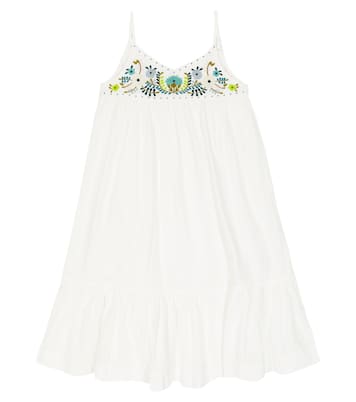 Thunder Anya cotton poplin dress | Bonpoint