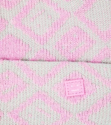 Berretto in jacquard di cotone e lana | Acne Studios Kids