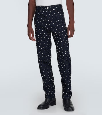 Jeans regular con borchie | Lanvin