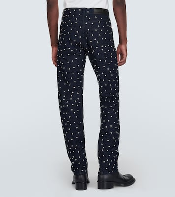 Jeans regular con borchie | Lanvin