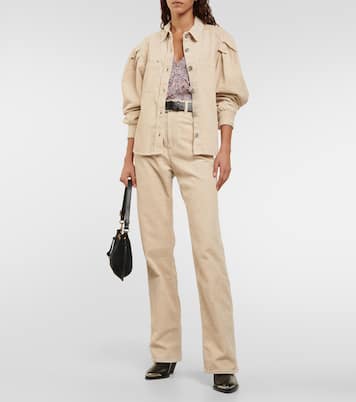 Hemdjacke Renata aus Cord | Marant Etoile