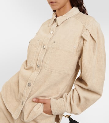 Hemdjacke Renata aus Cord | Marant Etoile