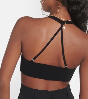 Le Bandeau Frivolli ruffled bra top | Jacquemus