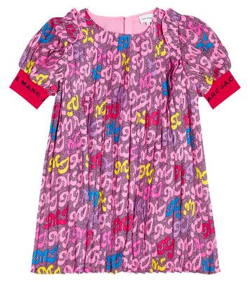 Printed satin dress | Marc Jacobs Kids