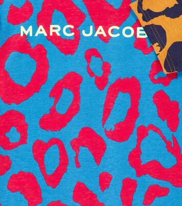 Leopard-print cotton T-shirt | Marc Jacobs Kids