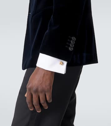 Blazer da smoking in velluto | Giorgio Armani