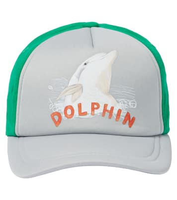 Hamster printed cotton-blend cap | The Animals Observatory