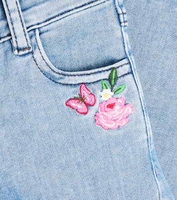 Baby embroidered jeans | Monnalisa