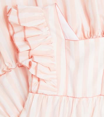 Striped ruffled dress | Tartine et Chocolat