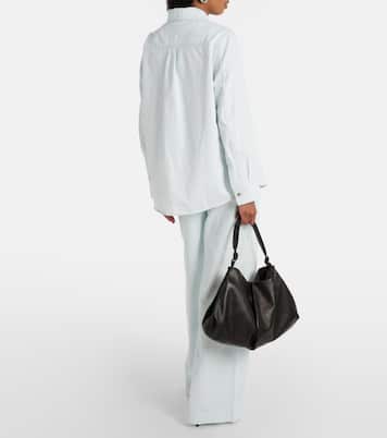 Hemdjacke aus Baumwoll-Twill | Vince