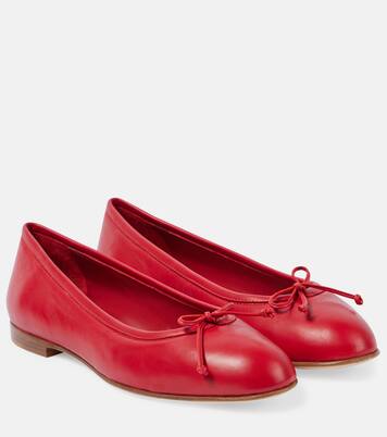 Veralli Verona leather ballet flats | Manolo Blahnik