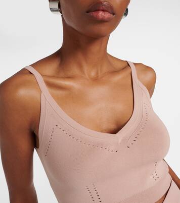 Cropped-Top aus Strick | Max Mara