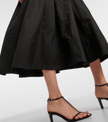 White Label - Abito midi Libby in popeline | Proenza Schouler