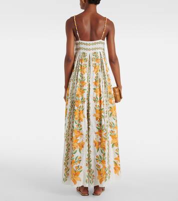 Robe longue Tropical Lightness en coton | Farm Rio