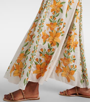 Robe longue Tropical Lightness en coton | Farm Rio