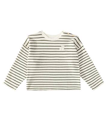 Gaya striped cotton-blend sweatshirt | Bonpoint