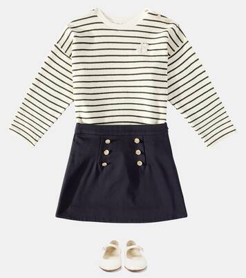 Gaya striped cotton-blend sweatshirt | Bonpoint