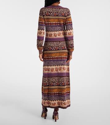 Robe longue Paloma en jacquard | Ulla Johnson