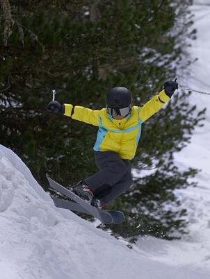 Basti colorblocked down ski jacket | Bogner Kids