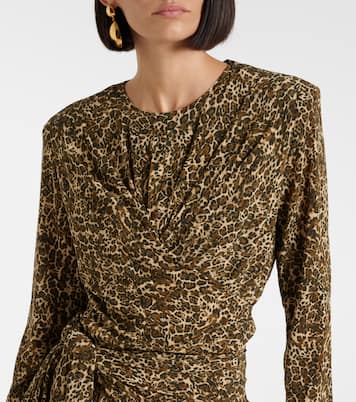 Abito lungo Zeidi con stampa leopardata | Isabel Marant