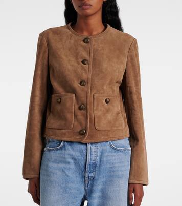 Jacke Andrea aus Veloursleder | Veronica Beard