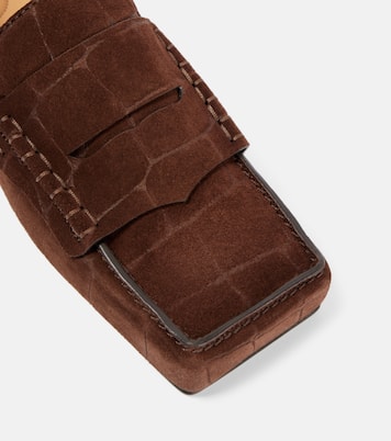 Mocassini Carré in suede e pelle | Jacquemus