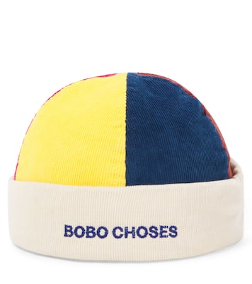 Colorblocked cotton corduroy hat | Bobo Choses