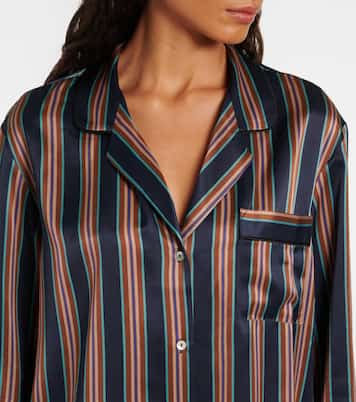 Hemd Paris aus Seiden-Charmeuse | Asceno