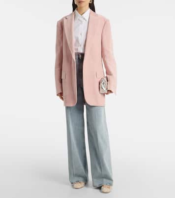 Elme花呢芭蕾舞平底鞋 | Jimmy Choo