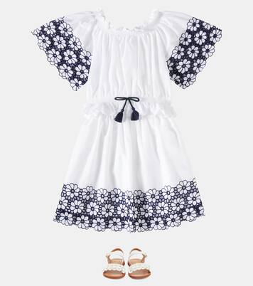 Floral cotton top and skirt set | Patachou