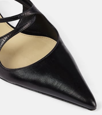 Slash leather slingback pumps | Proenza Schouler