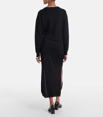 Pulloverkleid aus einem Wollgemisch | Lemaire