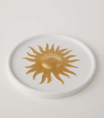 Soleil bone china incense burner | L'Objet