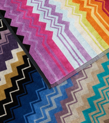 Giacomo Zigzag cotton bath sheet | Missoni