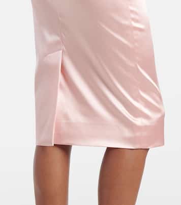 Midikleid aus Satin | Dolce&Gabbana