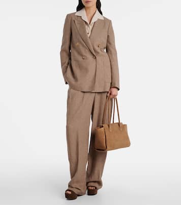 Borsa Ekme Small in suede | Aesther Ekme