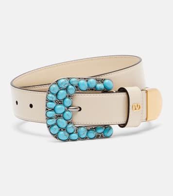 VLogo Signature 30 leather belt | Valentino Garavani