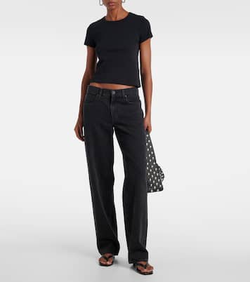 T-Shirt aus Baumwoll-Jersey | Slvrlake