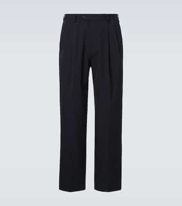 Pantalon de costume en gabardine de laine | Auralee