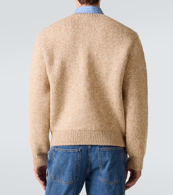 Cardigan en laine et alpaga mélangés | Auralee