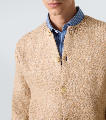 Cardigan en laine et alpaga mélangés | Auralee