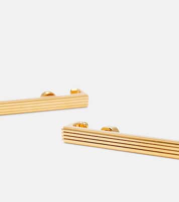 Boucles d'oreilles Empire en plaqué or 18 ct | Khaite