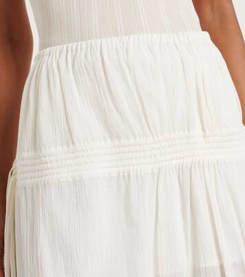 Maxirock aus Baumwolle | Toteme