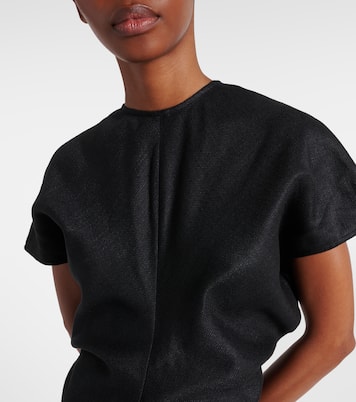 缩褶加长连衣裙 | Toteme